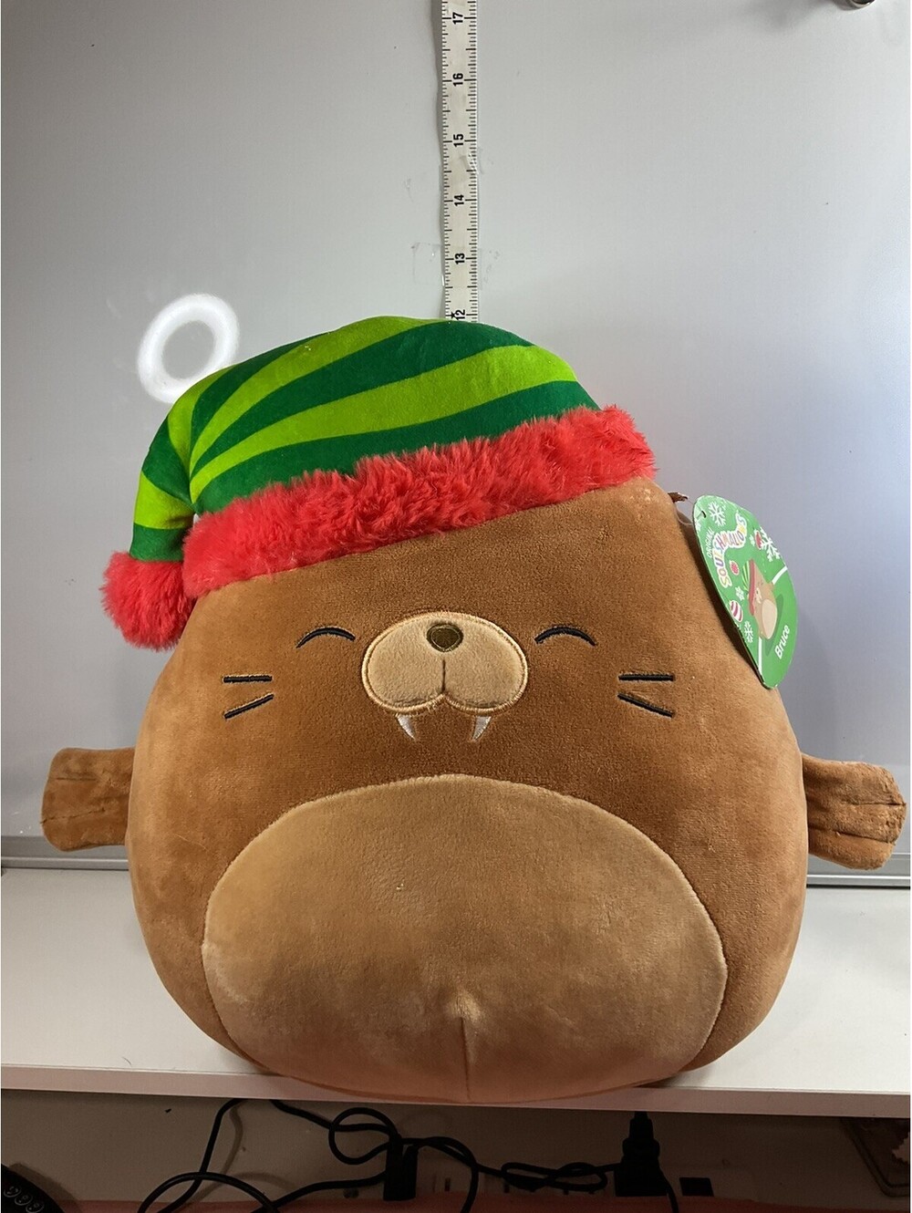 Squishmallow 2022 Bruce Walrus Holiday Edition 2022 NWT